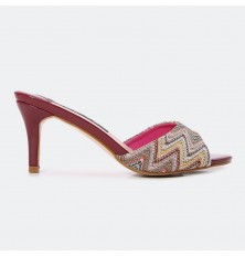 MXQ1871 Open-toed heeled...