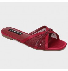 FX3017 Flat slippers with a...