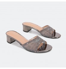 BXQ2270 Wide Heel slippers...