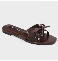 ZX3263 نعال مسطح مزين بفيونكا