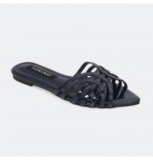 ZX3297 نعال مسطح لامع