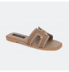 ZX3303 نعال مسطح ذو نقشة مميزة