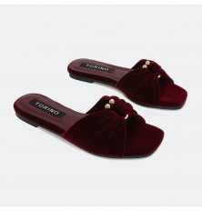 ZX3309 نعال مسطح أنيق بخامة...