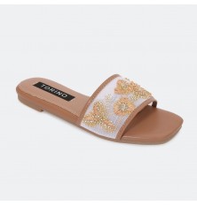 ZX3323 نعال مسطح ذو مقدمة...