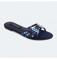 ZX3324 نعال مسطح مزين...