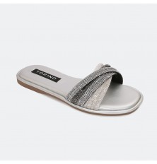 ZX3332 نعال مسطح فخم مرصع...