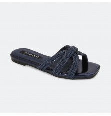 ZX3333 نعال مسطح مزين...