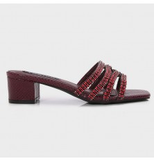 ZXQ2207 Wide Heel slippers...