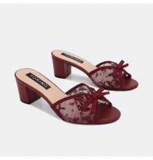 ZXQ2453 Heeled slippers...