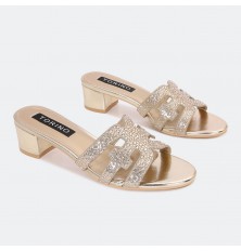 ZXQ2458 Heeled Slippers...