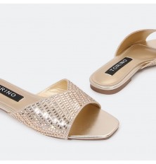 ZX2718 نعال فلات أنيق مزين...