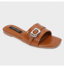 ZX2837 flat sandals with a...