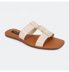 ZX2906 Flat slippers with a...