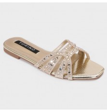 ZX2922 نعال مسطح أنيق مزين...