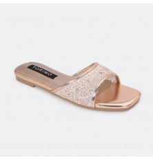 ZX2926 Flat slippers with a...