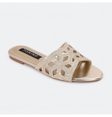 ZX2934 Flat slippers with...