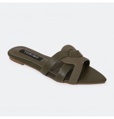 ZX2960 نعال فلات كاجوال