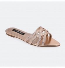 ZX2972 نعال مسطح ذو مقدمة...