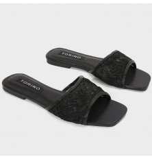 ZX3148 Flat slippers with...