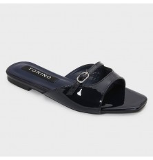 ZX3153  نعال مسطح لامع أنيق...