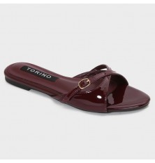 ZX3161 Shiny Flat slippers