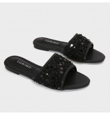 ZX3176  نعال مسطح مزين...