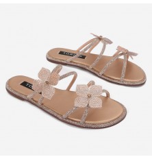 ZX3192 نعال فلات مزين...