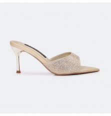 QXQ1664 Shiny heeled...
