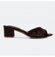 QXQ2436 Heeled slippers...