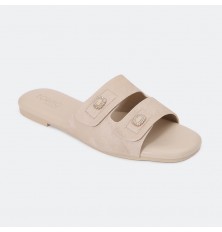 OX2868 Flat slippers with...