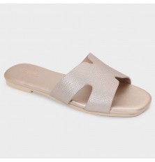 OX3208 Flat Slippers with...