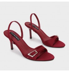 NSQ698 صندل كعب ذو مقدمة...