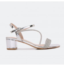 LSQ810 Short-heeled sandal...