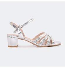 LSQ818 Wide Heel Sandal