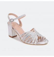 LSQ827 Wide Heel Sandal...