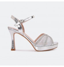 LSQ835 Heeled sandal made...