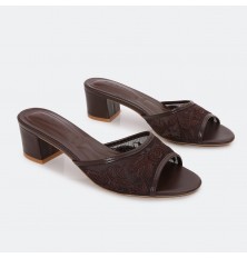 QXQ2437 Heeled slippers...