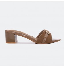 QXQ2441 Heeled Slippers...