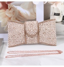 JD-195 Evening bag in a bow...