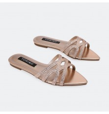 ZX2972 Pointed Toe Flat...