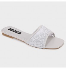 ZX3148 Flat slippers with...